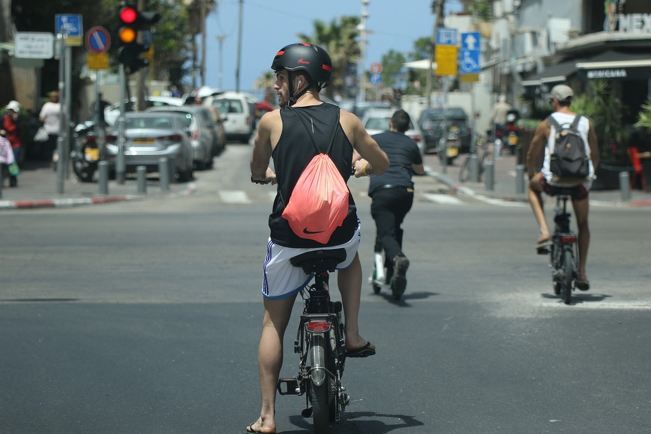 Man in Tel Aviv