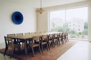 linkinbio | 2025 The Tel Avivi ⎸ Property Advisors a room with a table and chairs